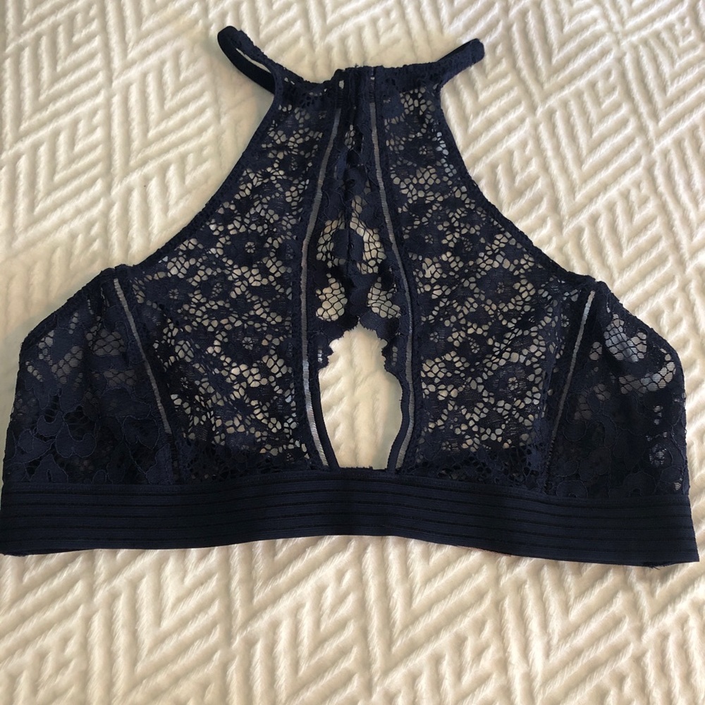 Victoria’s Secret Navy Halter bralette